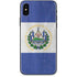 El Salvador Flag Distressed iPhone XS Skin